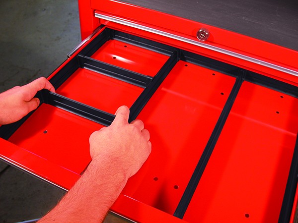 adjustable tool box drawer dividers grainger