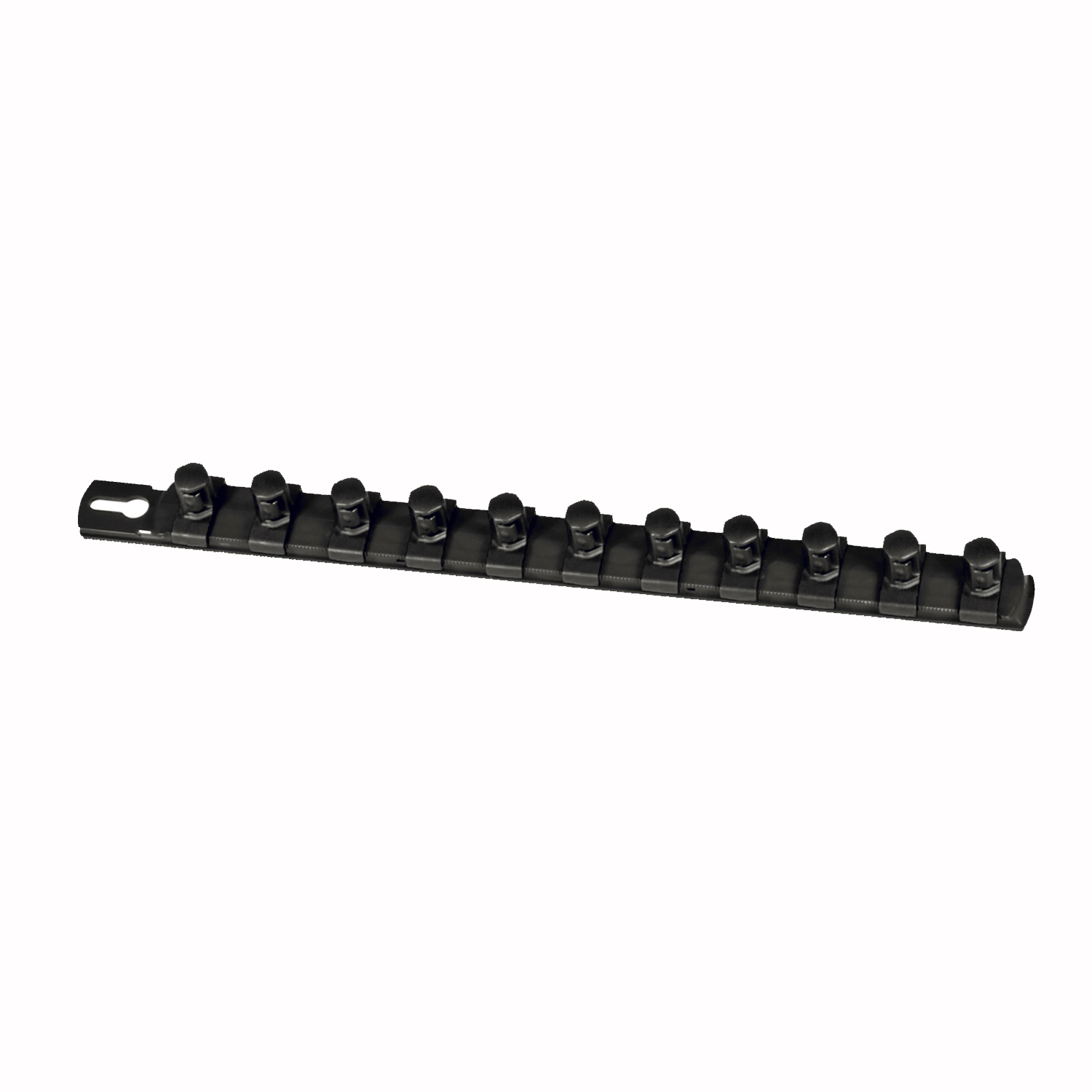 - 13” Socket Organizer w/Twist Lock Clips - Black