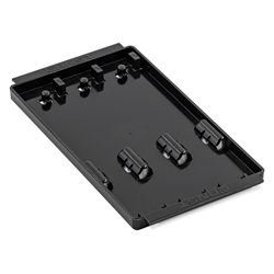 3 Rail Socket Boss® Tray 8” - Black - tray only 